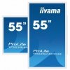 IIYAMA Monitor 55 cali TF5539UHSC-W1AG IPS,24^7,4K,IP54,500cd,7H,POJ.15p,LAN